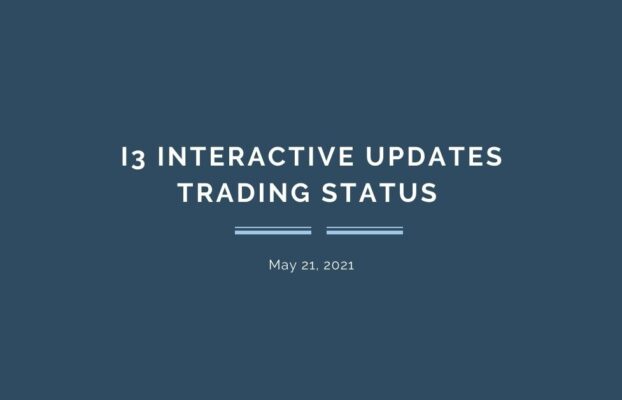 i3 Interactive Updates Trading Status
